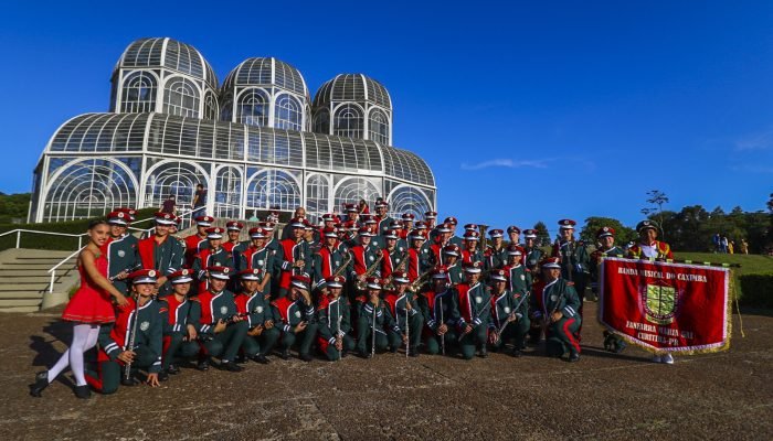 Banda Musical da Caximba se apresentou aos visitantes do Jardim Botanico na tarde deste Domingo (9) - Curitiba, 09/12/2018 - Foto: Daniel Castellano / SMCS