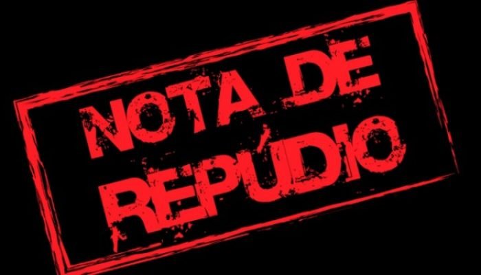 nota repudio capa